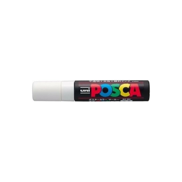 Posca PC-17K Ανεξίτηλος Μαρκαδόρος 15mm Λευκός PC-17K/1
