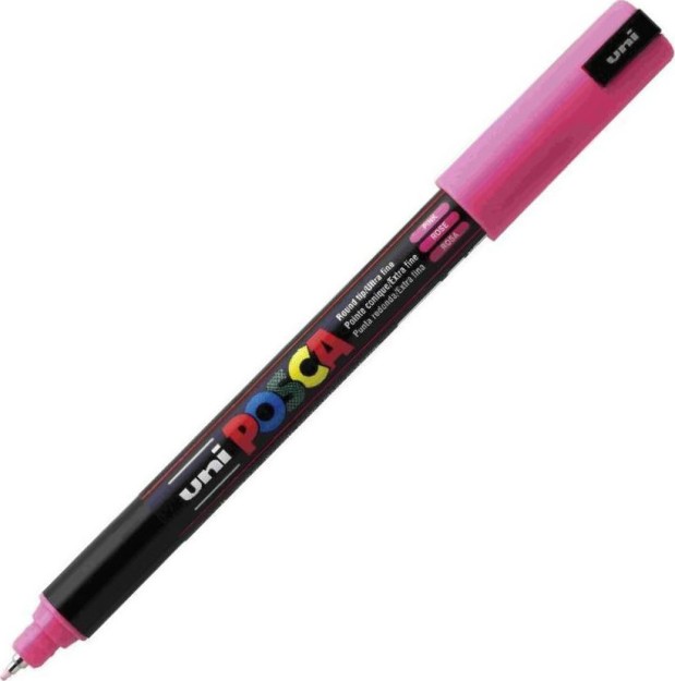 Posca PC-1MR Μαρκαδόρος Σχεδίου 0.7mm Ροζ PC-1MR/13