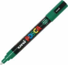 Posca Μαρκαδόρος Σχεδίου 2.5mm Πράσινος PC-5M/6