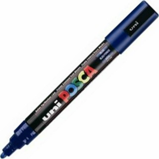 Posca PC-5M Μαρκαδόρος Σχεδίου 2.5mm Μπλε PC-5M/33