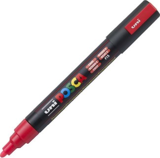 Posca Μαρκαδόρος Σχεδίου 2.5mm Κόκκινος Fluo PC-5M/F15