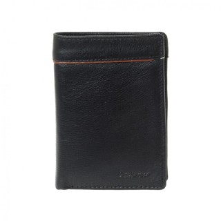 Lavor 1-2116 Δερμάτινο Ανδρικό Πορτοφόλι με RFID Μαύρο