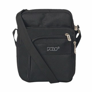 Polo Strike Small Ανδρική Τσάντα Ώμου / Χιαστί σε Μαύρο χρώμα 9-07-007-2001