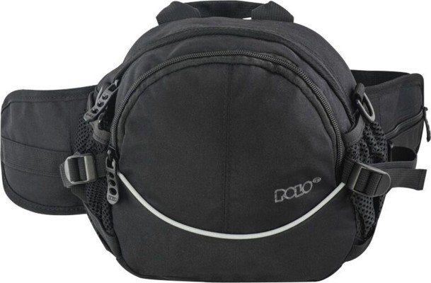 Polo Active Ανδρικό Υφασμάτινο Τσαντάκι Μέσης Μαύρο 9-08-025-2000