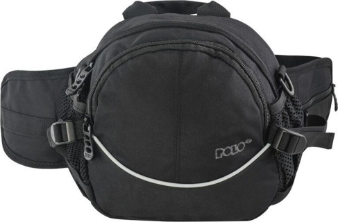 Polo Active Ανδρικό Υφασμάτινο Τσαντάκι Μέσης Μαύρο 9-08-025-2000