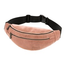 Polo Denzel Γυναικείο Τσαντάκι Μέσης Ροζ 9-08-023-3700