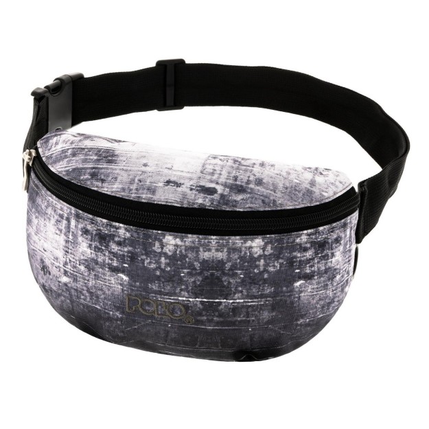 Polo Τσαντάκι Μέσης Γκρι 9-08-040-8113