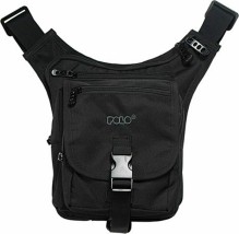 Polo Shoulder Gun Τσαντάκι Ώμου σε Μαύρο χρώμα 9-08-104-02