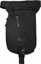 Polo Canvas Leg Τσαντάκι Μηρού σε Μαύρο χρώμα 9-08-013-02
