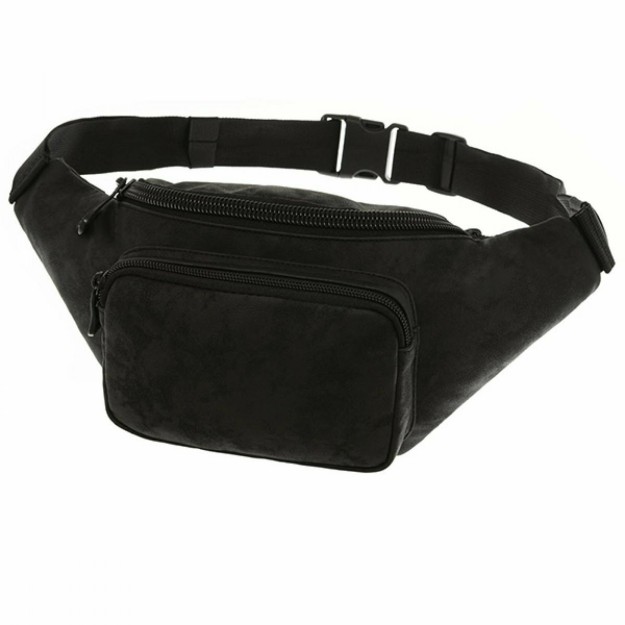 Polo Curio Ανδρικό Τσαντάκι Μέσης Μαύρο 9-08-036-2000