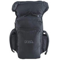 Polo Side Gun Τσαντάκι Μέσης/Μηρού Αναβάτη Μαύρο 9-08-105-2000