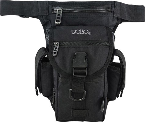 Polo Le-Gun Τσαντάκι Μέσης/Μηρού Μαύρο 9-08-091-2000