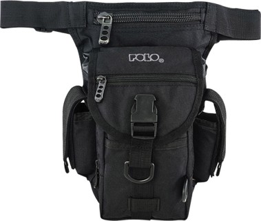 Polo Le-Gun Τσαντάκι Μέσης/Μηρού Μαύρο 9-08-091-2000