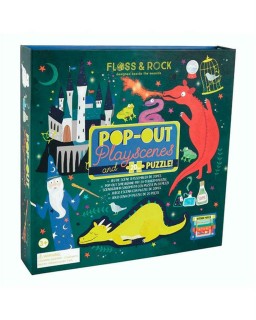 Παιδικό Puzzle Σκηνικό Μαγικά Ξόρκια 20pcs για 3+ Ετών 43P6377 Floss & Rock