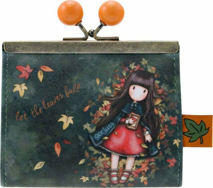 Santoro Παιδικό Πορτοφόλι Κερμάτων με Clasp για Κορίτσι Πράσινο 972GJ01