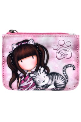 Santoro Wild Ruby Παιδικό Πορτοφόλι Κερμάτων με Φερμουάρ για Κορίτσι Φούξια 1163GJ02