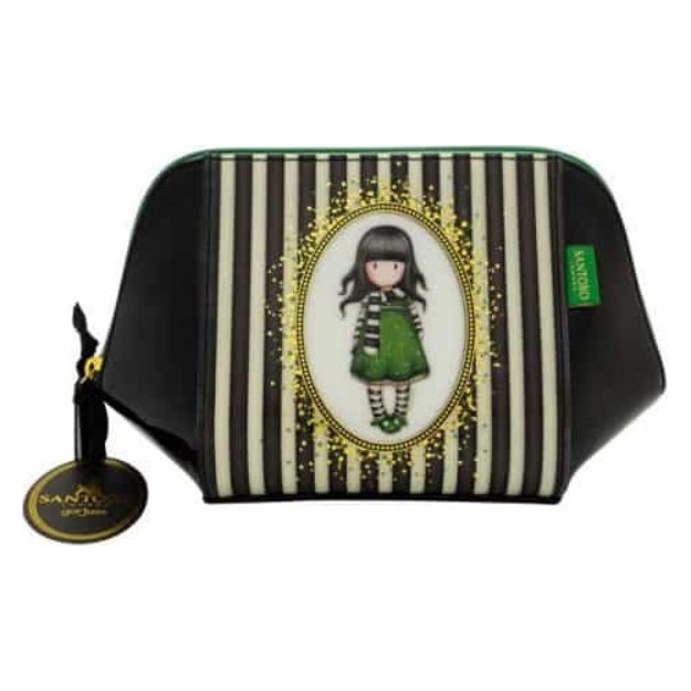 Santoro Γυναικείο Νεσεσέρ Classic Stripe σε Μαύρο χρώμα 763GJ02