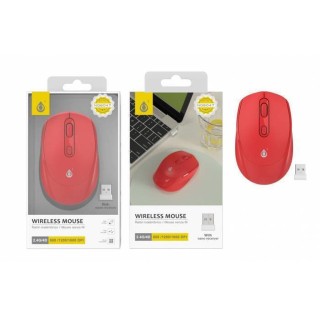 Moveteck NG6047 Ασύρματο Ποντίκι Κόκκινο