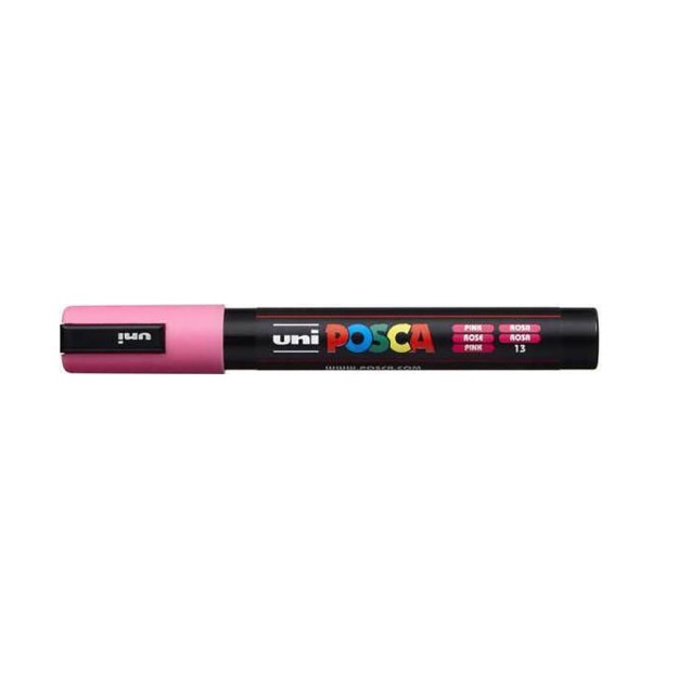 Posca PC-5M Μαρκαδόρος Σχεδίου 2.5mm Ροζ PC-5M/13