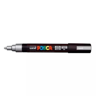 Posca Μαρκαδόρος Σχεδίου 2.5mm Ασημί PC-5M/26
