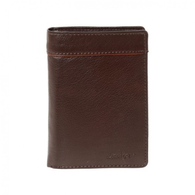 Lavor 1-2116 Δερμάτινο Ανδρικό Πορτοφόλι με RFID Καφέ