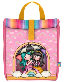 Santoro Gorjuss Be Kind To Each Other Τσαντάκι Φαγητού Χειρός 1203GJ02 Ροζ