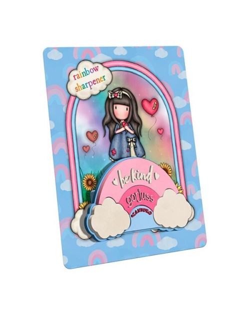 Santoro Πλαστική Ξύστρα Ροζ 210316