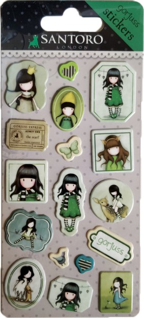 Santoro Aυτοκόλλητα Pack The Scarf για Παιδιά 3+ Ετών 680GJ04