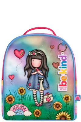Santoro Gorjuss Fairground Be King To Yourself Σχολική Τσάντα Πλάτης Δημοτικού Πολύχρωμη 1040GJ16