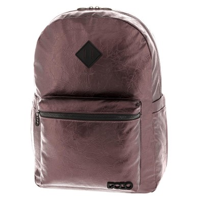 Polo 9-01-027-4802 Princessa Σχολική Τσάντα Πλάτης Δημοτικού σε Ροζ χρώμα