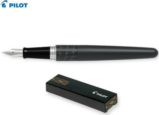 Pilot Πένα Γραφής Medium 0.58mm Μαύρη με Μπλε Μελάνι FD-MR2-CDL-B