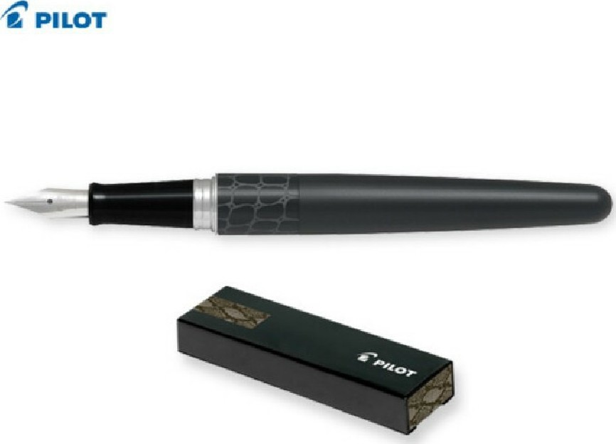Pilot Πένα Γραφής Medium 0.58mm Μαύρη με Μπλε Μελάνι FD-MR2-CDL-B