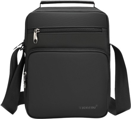 Tigernu T-L5200 Ανδρική Τσάντα Ώμου / Χιαστί σε Γκρι χρώμα