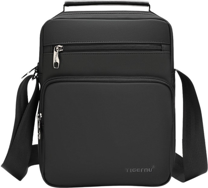 Tigernu T-L5200 Ανδρική Τσάντα Ώμου / Χιαστί σε Γκρι χρώμα