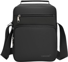 Tigernu T-L5200 Ανδρική Τσάντα Ώμου / Χιαστί σε Γκρι χρώμα