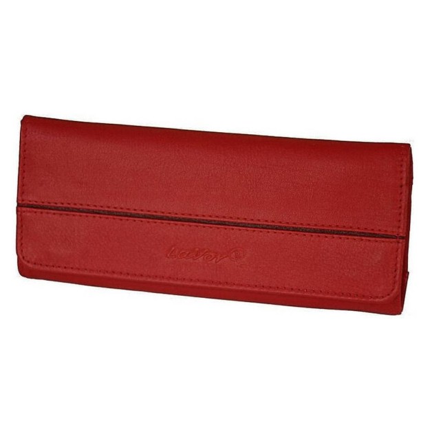 Lavor 1-30114 Δερμάτινη Καπνοθήκη Κόκκινη με Μαγνητικό Κούμπωμα