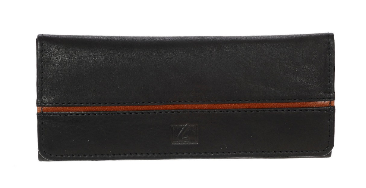 Lavor 1-30114 Δερμάτινη Καπνοθήκη Μαύρη με Μαγνητικό Κούμπωμα