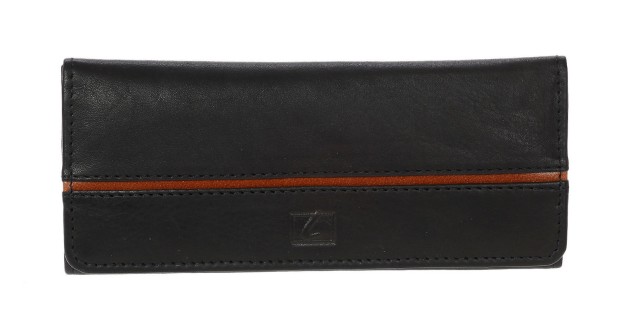 Lavor 1-30114 Δερμάτινη Καπνοθήκη Μαύρη με Μαγνητικό Κούμπωμα