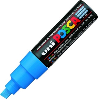 Posca PC-8K Ανεξίτηλος Μαρκαδόρος 8mm Γαλάζιο PC-8K/8
