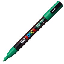 Posca Μαρκαδόρος Σχεδίου 1.3mm Πράσινος PC-3M/6