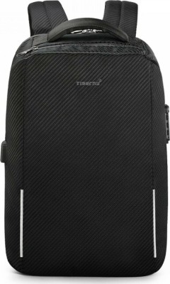 Tigernu T-B3655 Υφασμάτινο Σακίδιο Πλάτης Antitheft με Θύρα USB Μαύρο