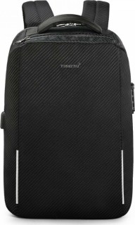 Tigernu T-B3655 Υφασμάτινο Σακίδιο Πλάτης Antitheft με Θύρα USB Μαύρο