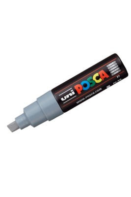 Posca PC-8K Ανεξίτηλος Μαρκαδόρος 8mm Γκρι PC-8K/37