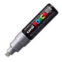 Posca Μαρκαδόρος Σχεδίου 8mm Ασημί PC-8K/26