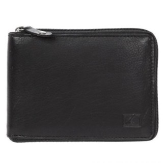 Lavor 1-3416 Δερμάτινο Ανδρικό Πορτοφόλι με RFID Μαύρο