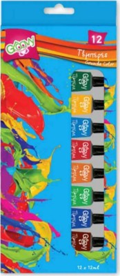 Groovy Gouache Color Τέμπερες Ζωγραφικής Πολύχρωμες σε Σωληνάριο 12ml 12τμχ