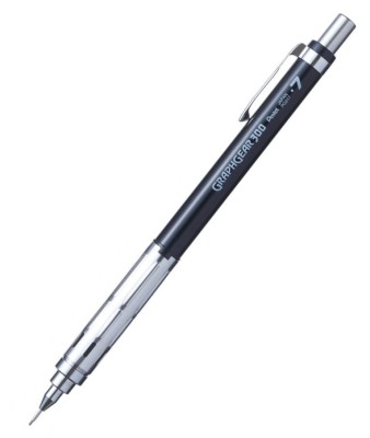 Pentel Graphgear300 Μηχανικό Μολύβι 0.7mm Κατάλληλο για Σχέδιο Μαύρο PG317-TA