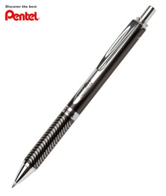 Pentel Στυλό Rollerball 0.7mm Μαύρο με Μαύρο Μελάνι BL407Α-Α