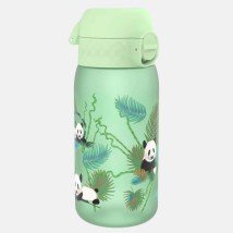 Ion8 Πλαστικό Παγούρι Panda σε Πράσινο χρώμα I8RF350PGPANDA 400ml