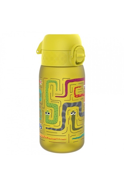 Ion8 Ανοξείδωτο Παγούρι Φιδάκι σε Κίτρινο χρώμα I8RF350PYSNAKES 400ml